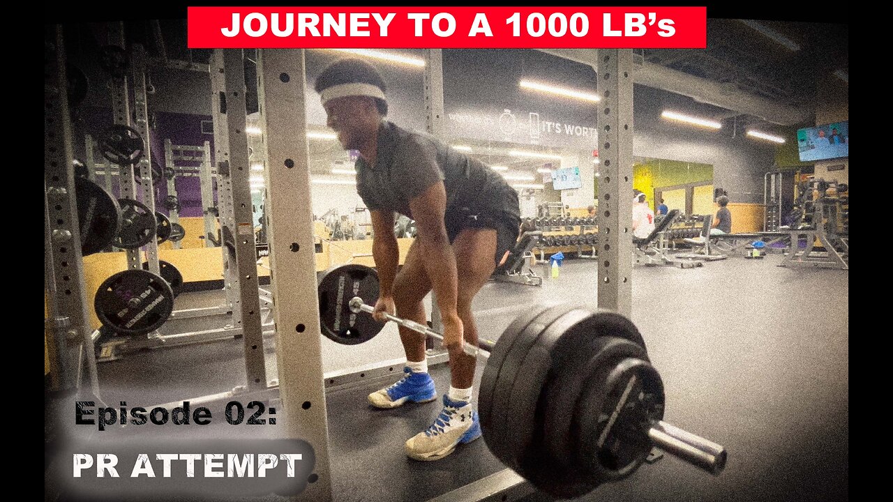 Journey to a 1000 lb's || Episode 02 of 10 || Massive Deadlift PR Attempt