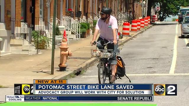 Canton bike lane won't be removed