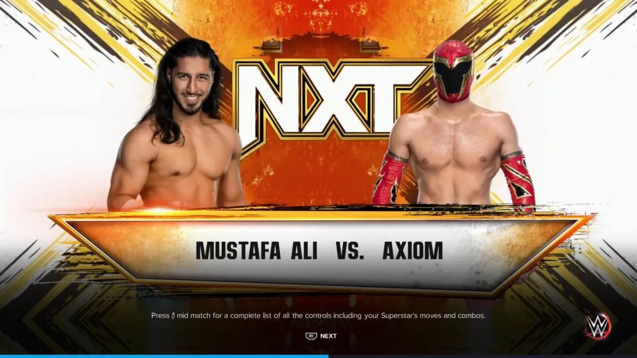 NXT Mustafa Ali vs. Axiom