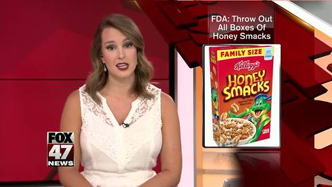 FDA issues new information on Honey Smacks recall