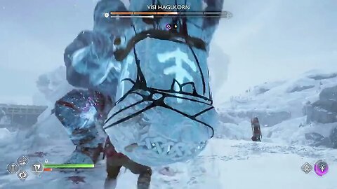 Kratos vs Visi Haglkorn God of War Ragnarök #pros #ps5 #ps4 #GOW #GodofWar #godofwarragnarok