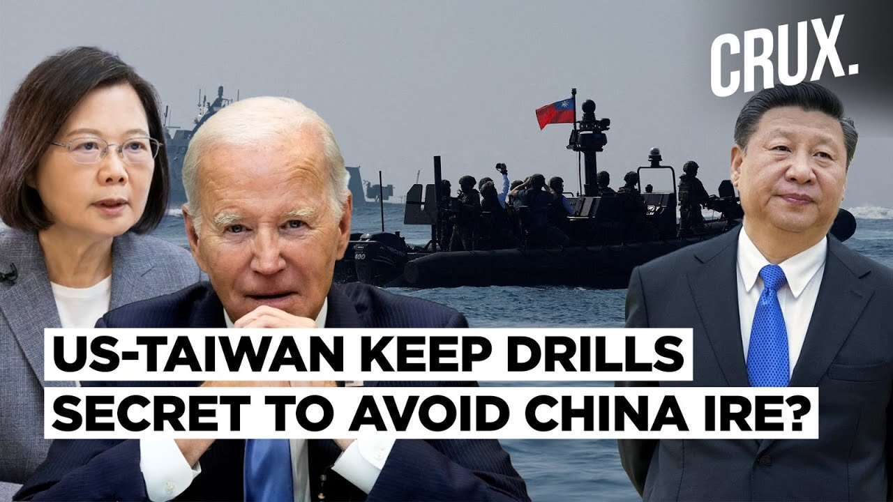 US, Taiwan Hold Naval Drills In Pacific With "Unplanned Sea Encounters" Alibi | China