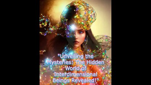 "Unveiling the Mysteries: The Hidden World of Interdimensional Beings Revealed!"