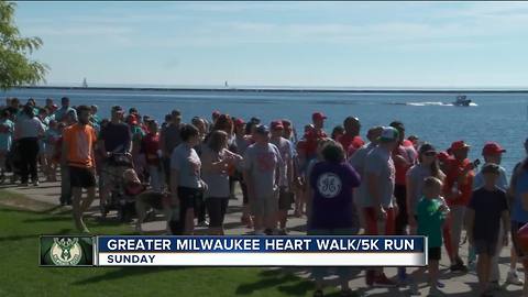 Annual Heart & Stroke Walk/5k Run led by Bucks President Feigin