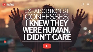 Ex-Abortionist Confesses: "I Knew They Were Human. I Didn't Care" 💔 #ProLife #TruthRevealed #Jesus