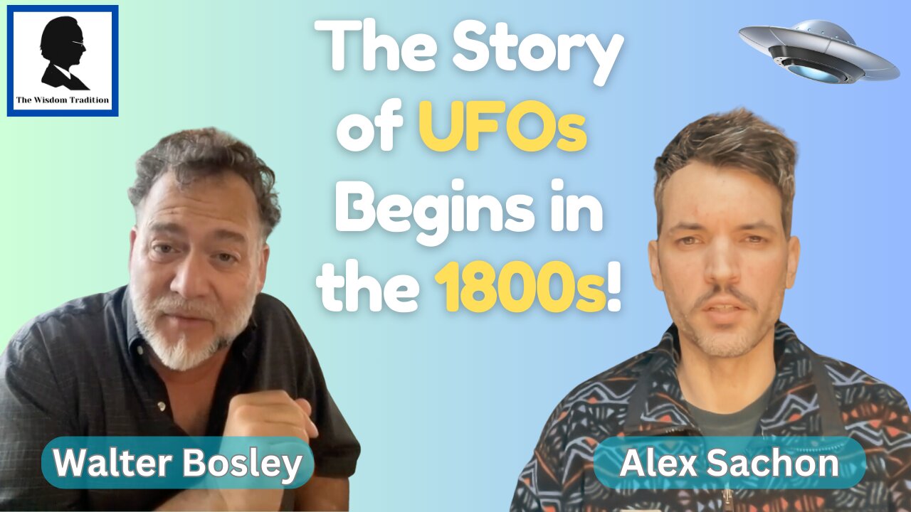 WALTER BOSLEY on the 19th Century Origins of the UFO Mystery | Interview