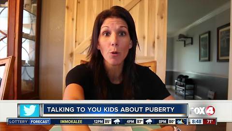 SWFL mom gives advice on talking to your kids about puberty