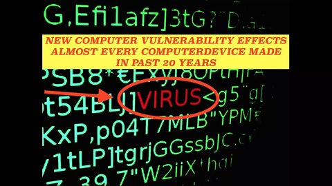 Worst Security Exploit in History, Effects Nearly Every Computer Past 20 Years