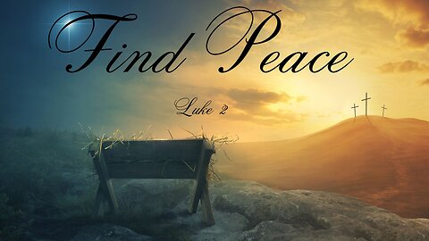 Find Peace - Pastor Jeremy Stout