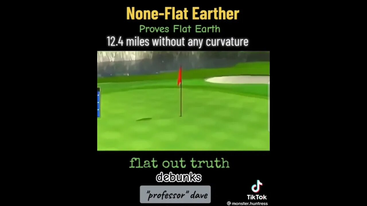 Flat Out Truth Debunks Professor Dave's Number 4 "Challenge"