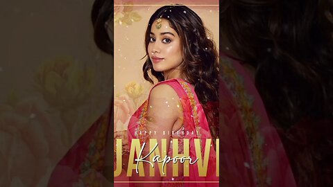 @tseries #HappyBirthdayJanhvi Kapoor #HBDJanhvi Kapoor #PenMovies #Bollywood