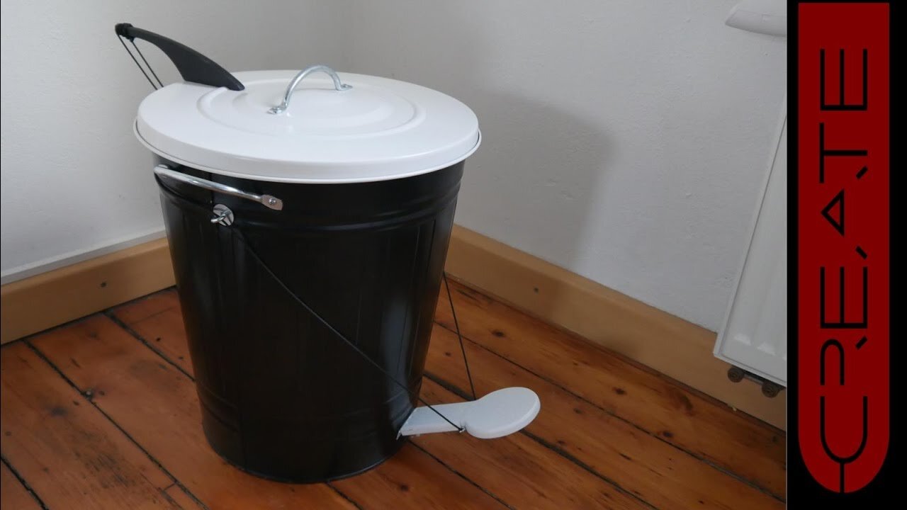 DIY Trash can opener Ikea Hack