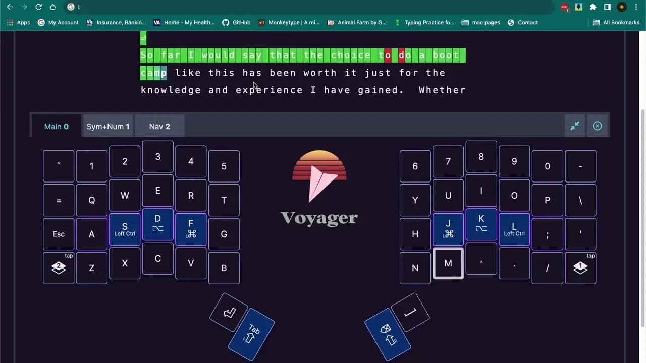 one month update on using the voyager.(corrected)