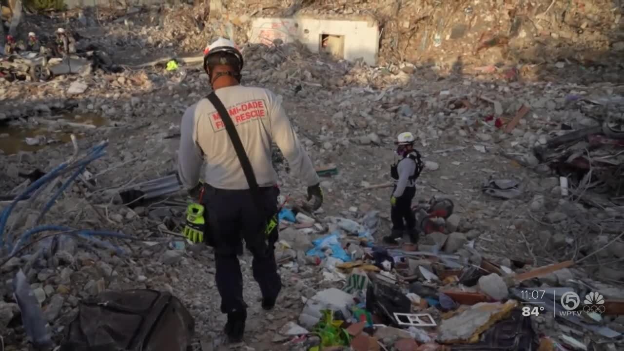 Another victim found in Surfside rubble brings death toll to 95
