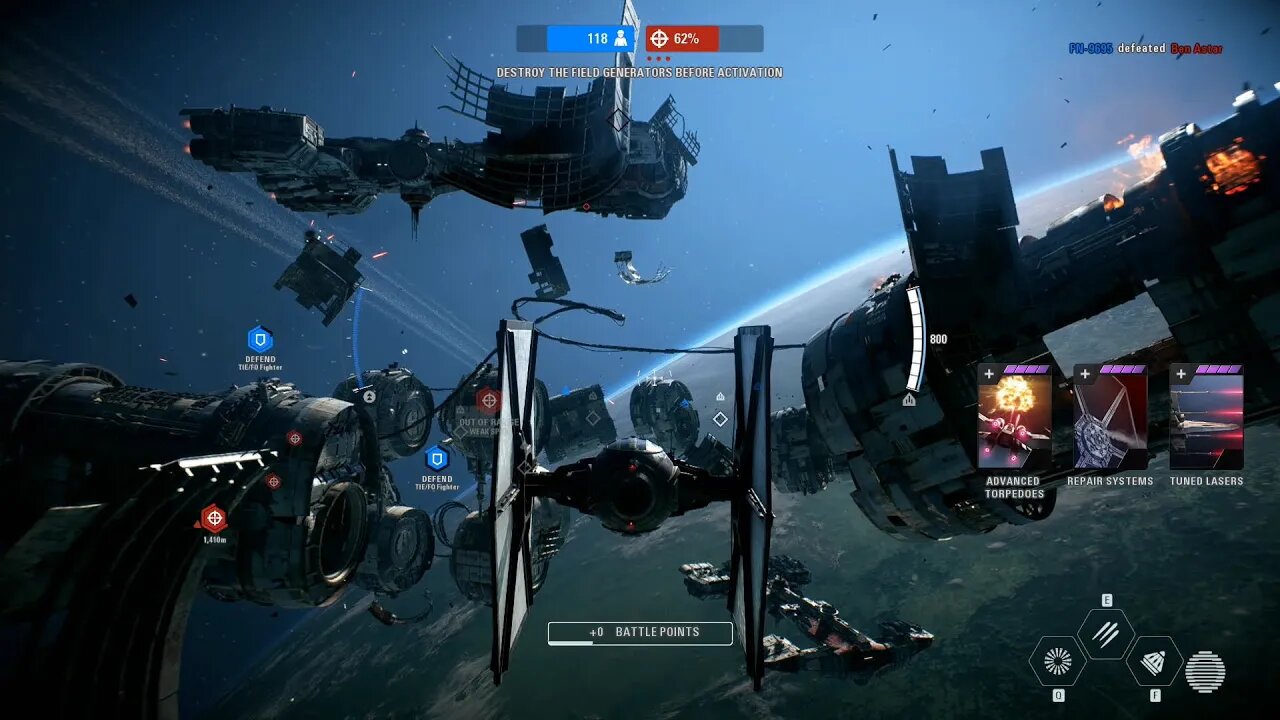 Star Wars Battlefront 2: Starfighter Assault Gameplay (No Commentary)