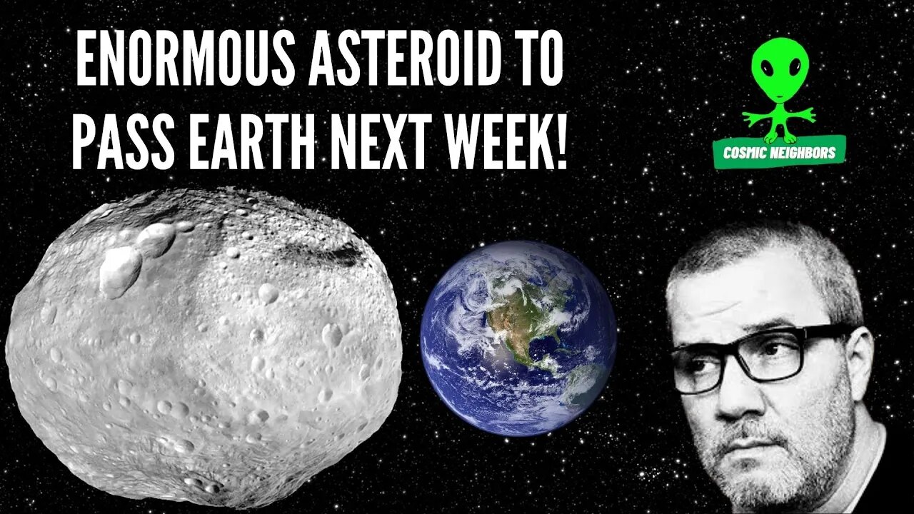 3,400 Foot Asteroid To Pass Earth Next Week!