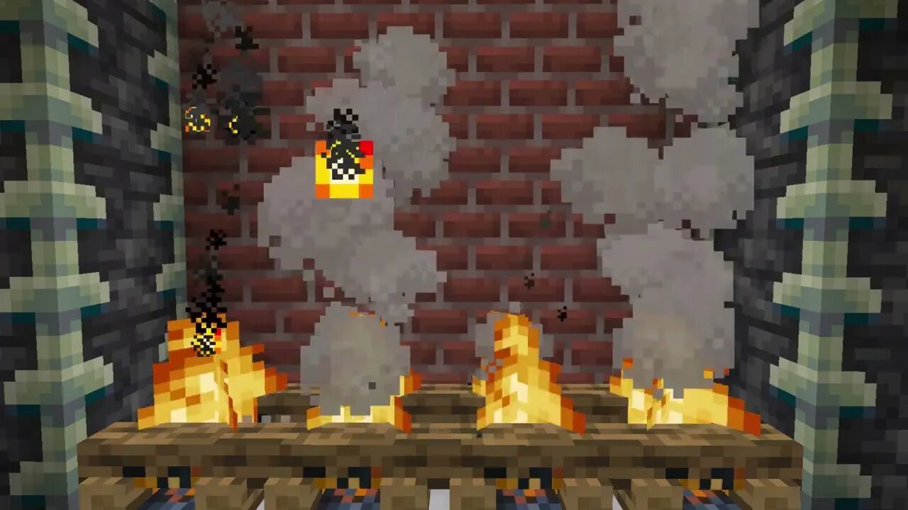 Minecraft Relaxing Hz Camp Fire Sound 1 Hour Loop .
