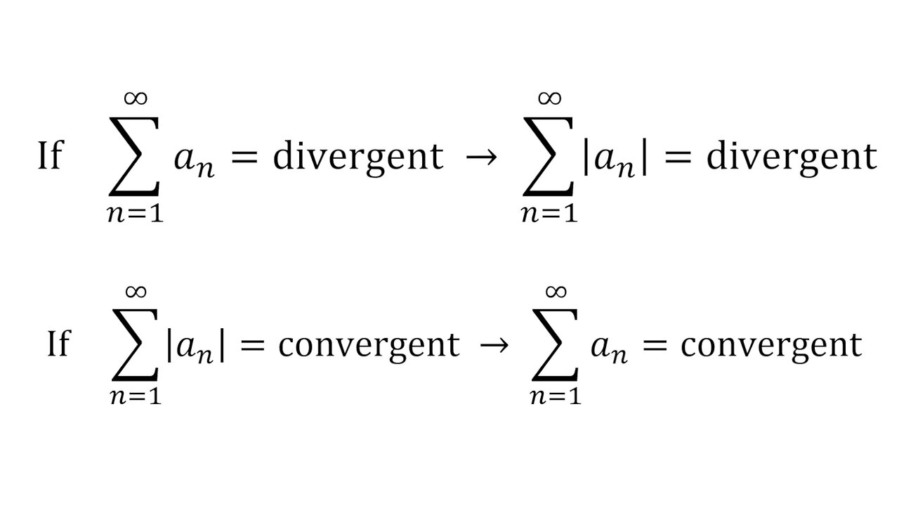 True-False Quiz Question 12: A Divergent Series is Also Absolutely Divergent