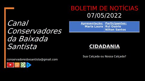 Boletim de Noticias - 2022.05.07