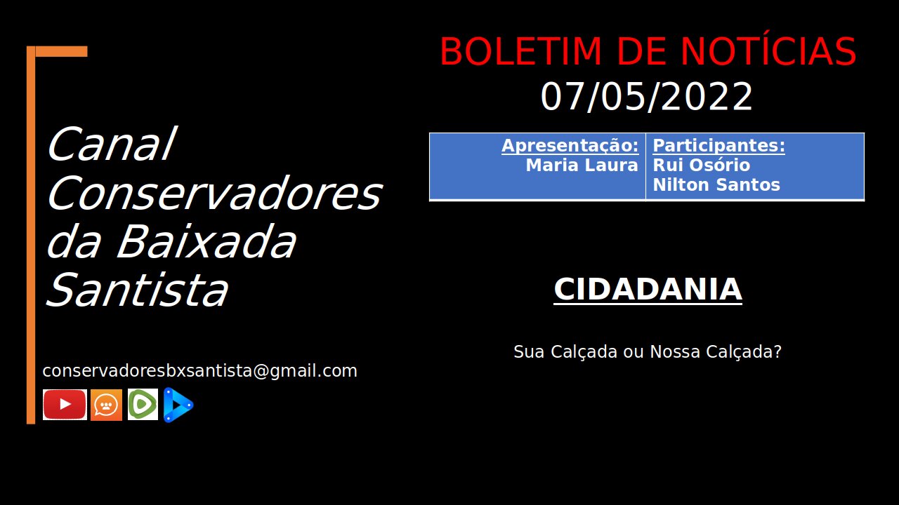 Boletim de Noticias - 2022.05.07