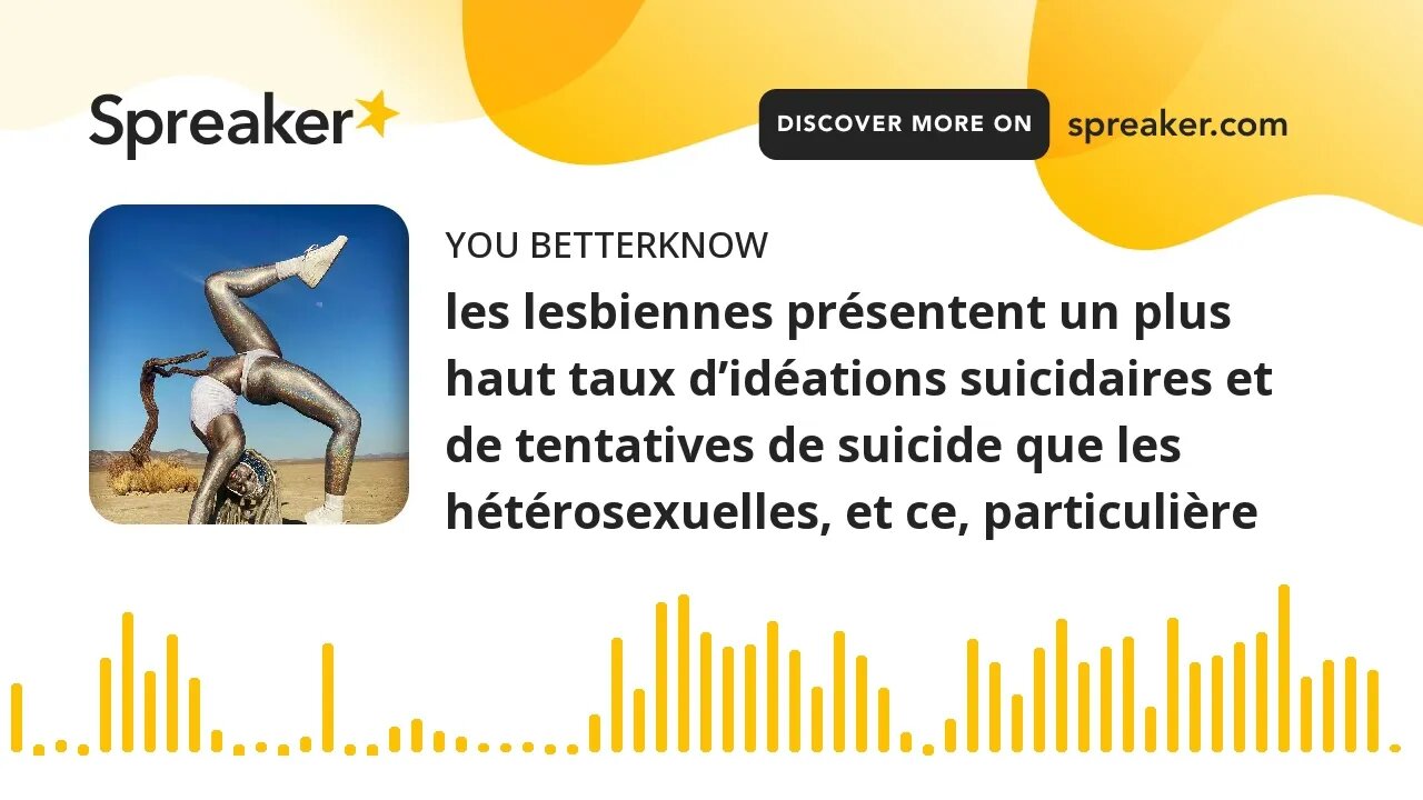 les lesbiennes présentent un plus haut taux d’idéations suicidaires et de tentatives de suicide que