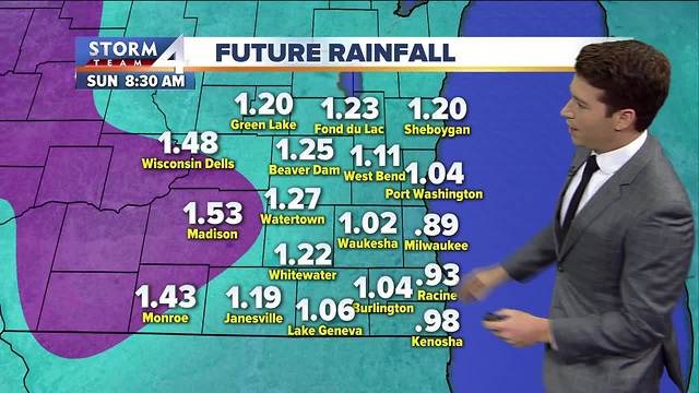 Rain redeveloping Friday afternoon