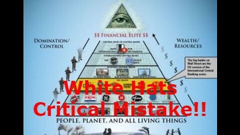 White Hats Critical Mistake!! Arm Of The Global "Swamp" Used To Kill Highest Ranks!!