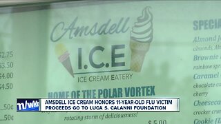 Ice cream treats in memory of young flu victim in Hamburg