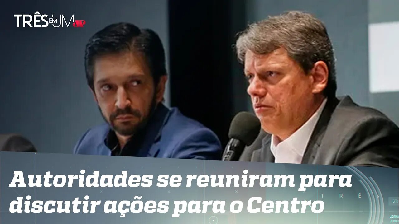 Prefeito de São Paulo e governo paulista buscam solução para a Cracolândia