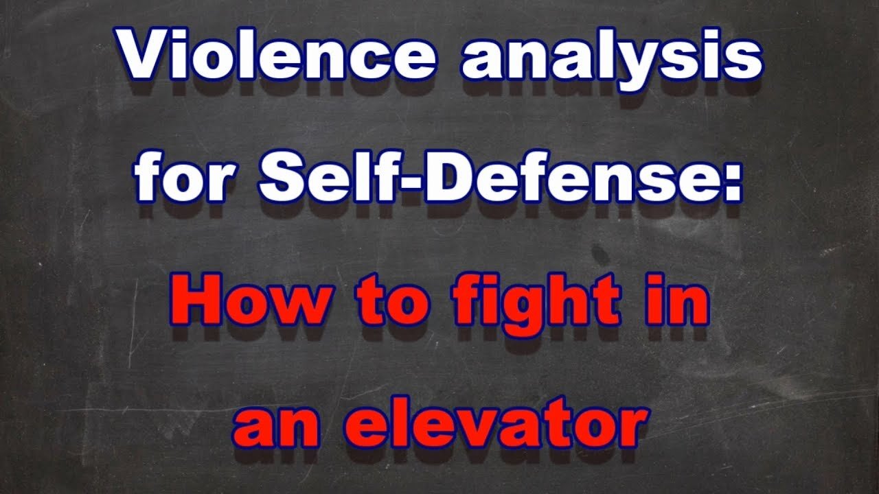 Violence analysis #019: How to fight in an elevator against multiple opponents