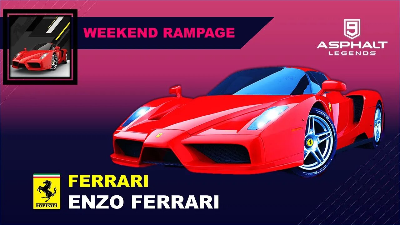 Ferrari Enzo | Asphalt 9 Legens #gaming #video #youtubeshorts