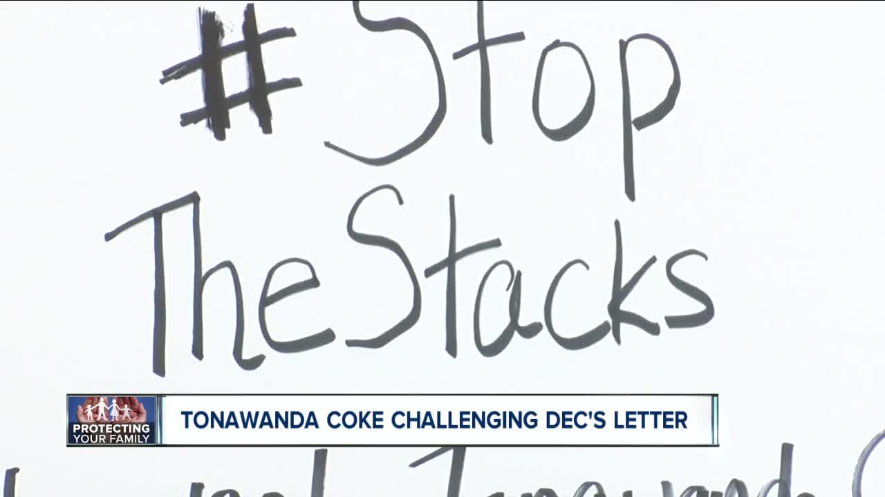 Mayor Davis "Tonawanda Coke doesn't give a damn about the welfare of the community."