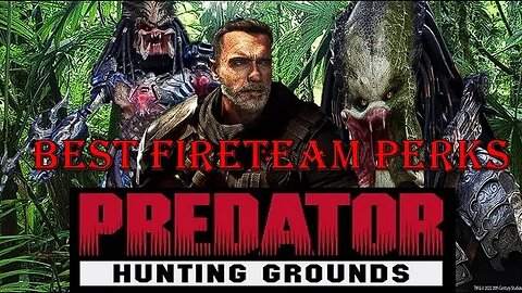 THE BEST PERKS FOR FIRETEAM RANKING TOP 5 PERKS ON PREDATOR: HUNTING GROUNDS