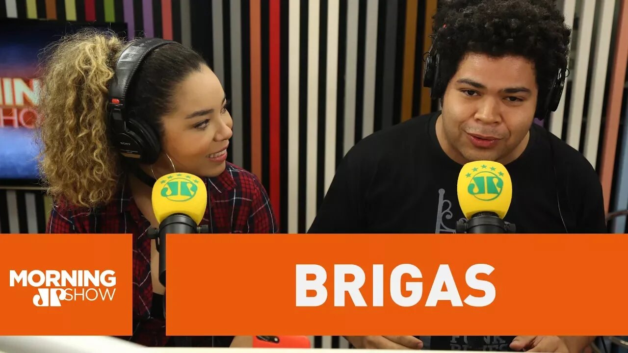 "Nossas brigas na peça não tem limites", brinca Robson