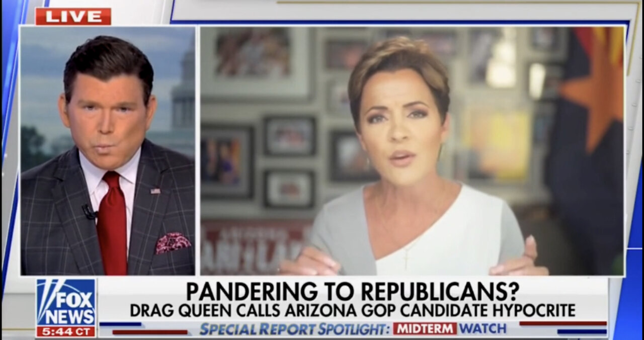 Kari Lake, Arizona candidate for Governor, takes Brett Down!