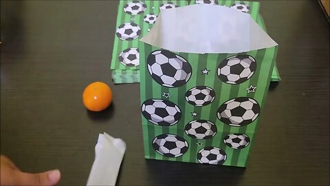 Great Gift or Snack Bags - 30 Pieces Soccer Party Favor Bags