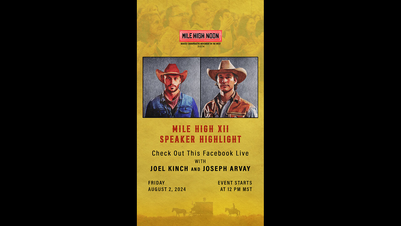 Mile High LIVE JOEL K x JOSEPH ARVAY 2024