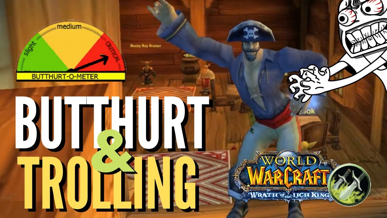 BUTTHURT & TROLLING, WoW Rogue PVP, You Are A Pirate! | World of Warcraft