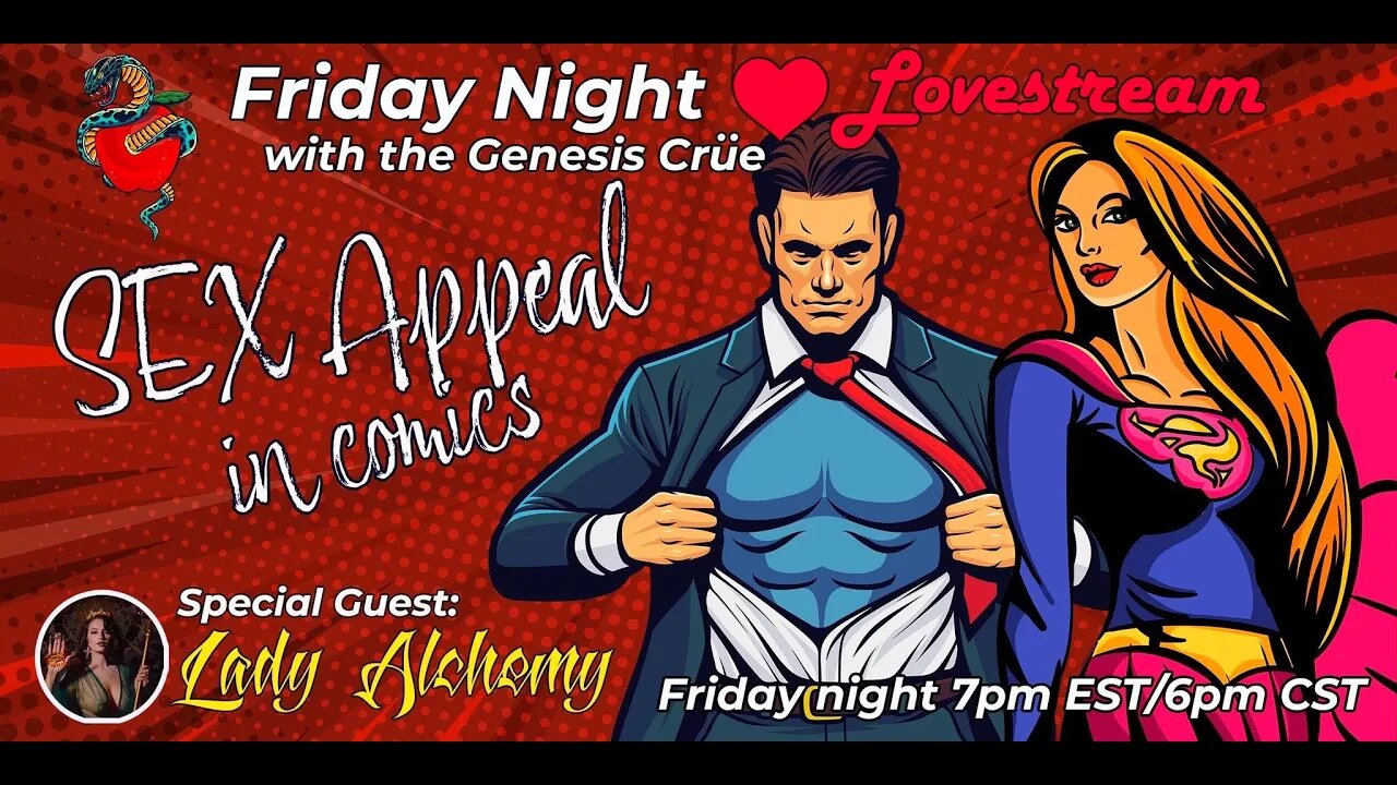 Friday Night Lovestream with the Genesis Crüe! The Sex Appeal Show!