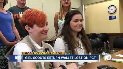 2 San Diego Girl Scouts find wallet during hike, send it back to owner