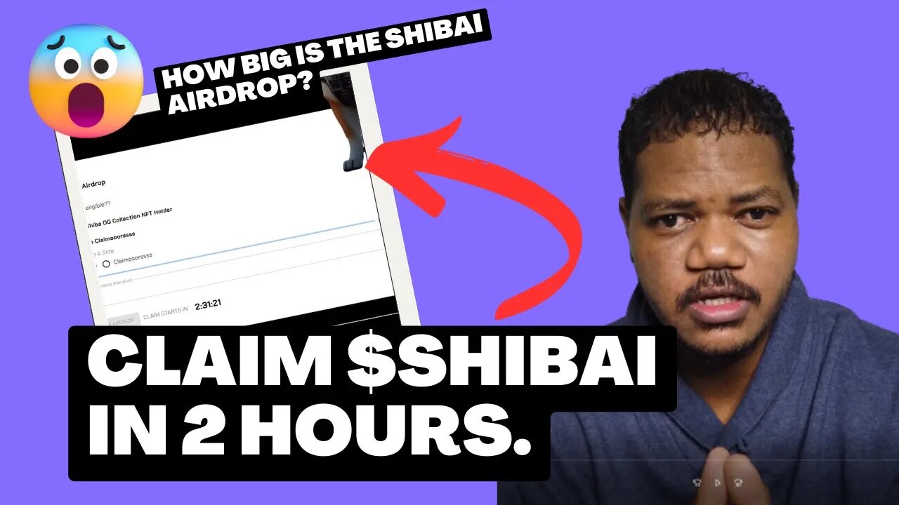 Aishiba $SHIBAI Claim In 2 Hours! How To Claim? How Big Is Allocation?