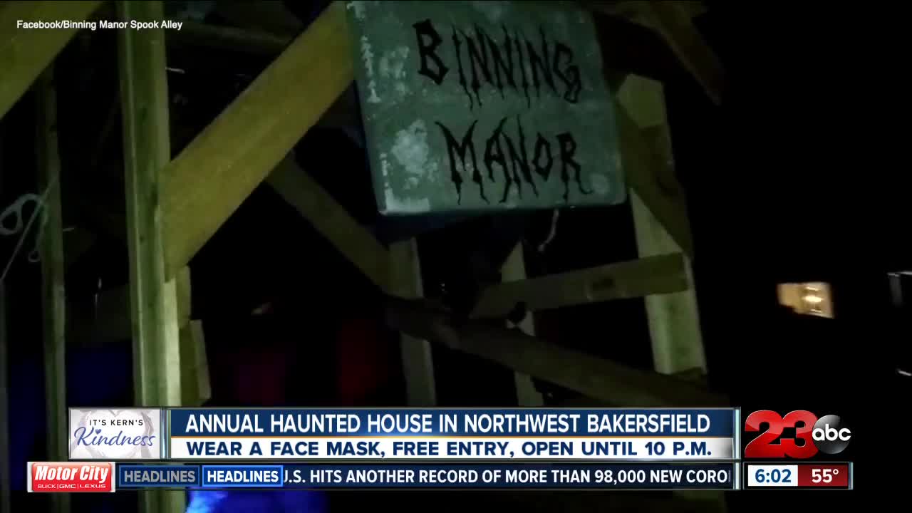 Kern's Kindess: Bakersfield Family hosts annual haunted house despite pandemic.