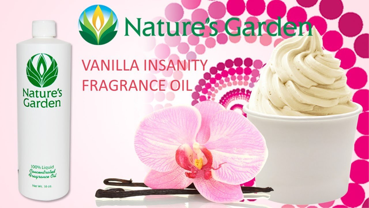 Vanilla Insanity Fragrance Oil- Natures Garden