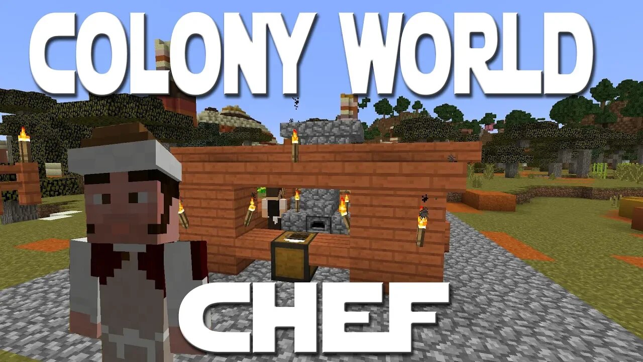 Minecraft Minecolonies 1 12 Colony World ep 14 - The Acacia Restaurant