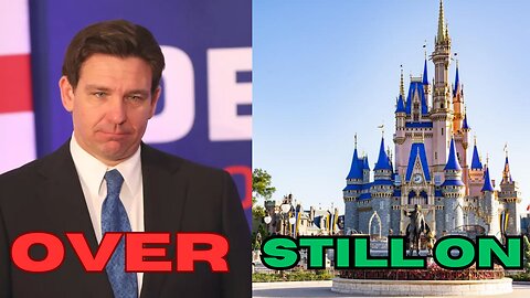 Ron DeSantis DROPS Presidential Bid, NOT Disney Case