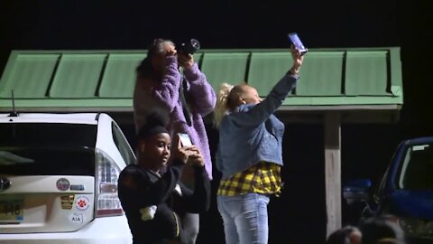 Floridians gather to watch SpaceX launch