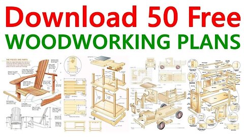 Get 50 Woodworking Plans & a 440-Page Guide Book Absolutely FREE!