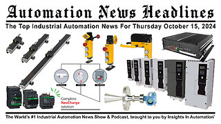 Automation News Headlines for Tuesday October 15, 2024