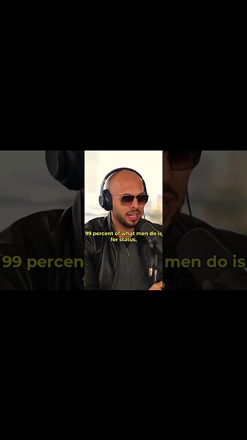 Andrew Tate: We as men live for status not love | Better Men, Better Lives #shorts