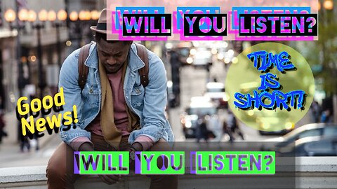 98% Will Not Hear This Message - Will You Listen?